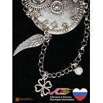 Шармы в стиле стимпанк на цепочке для ботинка